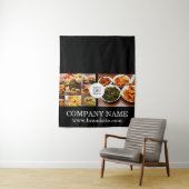 Custom Business Real Estate Branding Display Wandteppich (Beispiel)