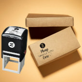 Custom Business Stamp – Please Handle With Care Permastempel