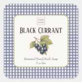 Custom Business Sticker for Handmade Soap (Vorderseite)