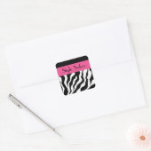 Custom Business Zebra Stickers (Umschlag)