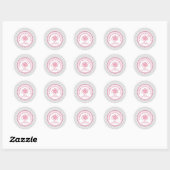Custom Butterfly Baby Shooting Sticker (Blatt)