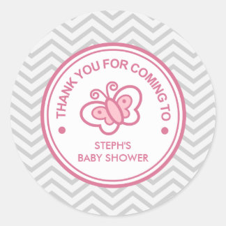 Custom Butterfly Baby Shooting Sticker