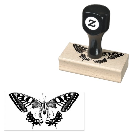 Custom Butterfly Gummistempel (Stempel)