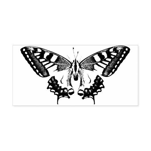 Custom Butterfly Gummistempel (Prägung)