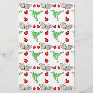 Custom Butterfly, Hummingbird und Ladybug Pattern