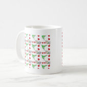 Custom Butterfly, Hummingbird und Ladybug Pattern Kaffeetasse (Vorderseite Links)