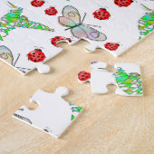 Custom Butterfly, Hummingbird und Ladybug Pattern Puzzle (Seite)
