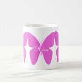 Custom Butterfly Tasse (Mittel)