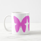 Custom Butterfly Tasse (Links)