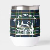 Custom Cabin Wine Tumbler mit thermischer Isolieru (Links)
