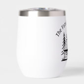 Custom Cabin Wine Tumbler mit thermischer Isolieru (Vorderseite)