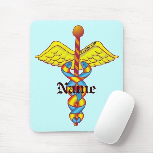 Custom Caduceus mousepad (Mit Mouse)