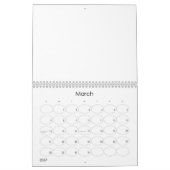 Custom Calendar  Kalender (Mär 2027)