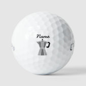 Custom Callaway golf balls with moka pot logo Golfball (Vorderseite)
