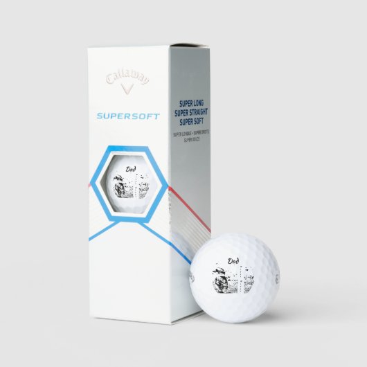 Custom Callaway Supersoft Golfball (Verpackung)