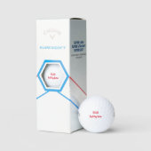 Custom Callaway Supersoft Golfball (Verpackung)