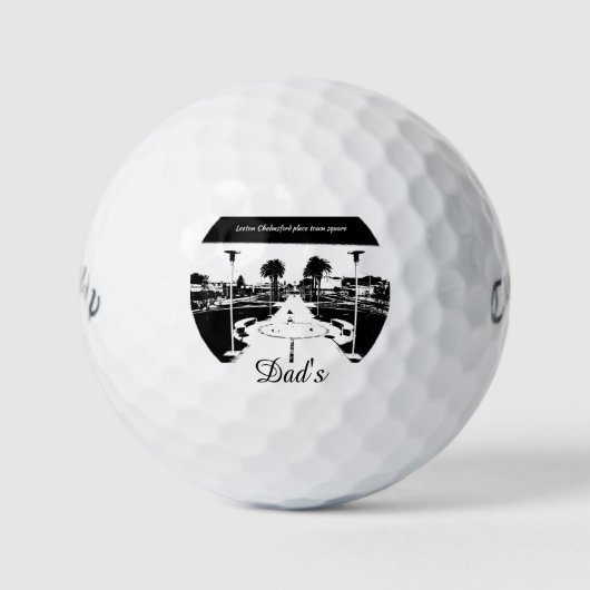 Custom Callaway Warbird Golf Ball (Vorderseite)