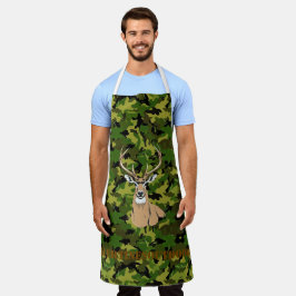 Custom camo Apron, Medium Schürze