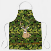 Custom camo Apron, Medium Schürze (Vorderseite)