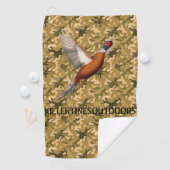 Custom camo golf ball towel golfhandtuch (Insitu)