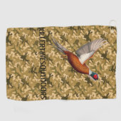 Custom camo golf ball towel golfhandtuch (Horizontal)