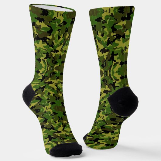 Custom camo whitetail crew socks socken (Gewinkelt)