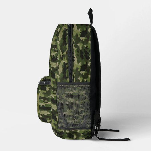 Custom Camouflage Backpack for Adventurers Bedruckter Rucksack (Rechts)