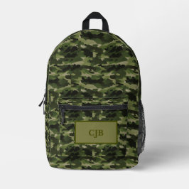 Custom Camouflage Backpack for Adventurers Bedruckter Rucksack