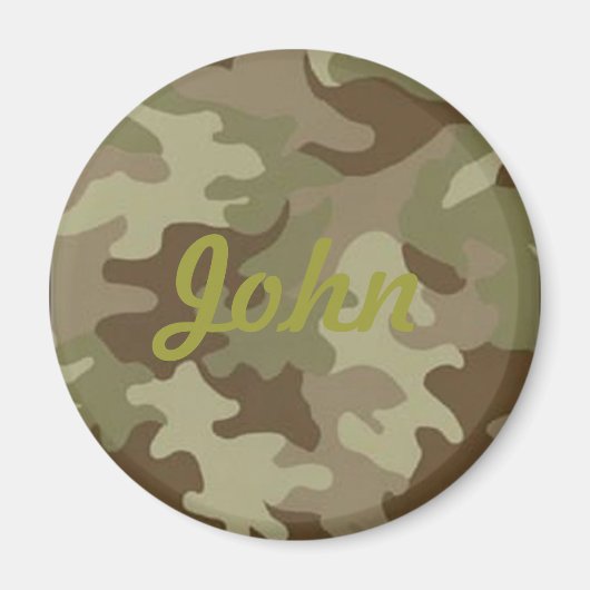 Custom Camouflage Magnet (Vorne)