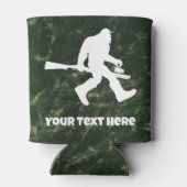Custom Camouflage Sasquatch Bigfoot kann kühlen Dosenkühler (Rückseite)