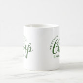 Custom Camp Bachelorette Party Moderne Rustikal Kaffeetasse (Mittel)
