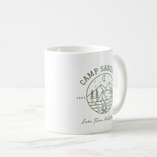 Custom Camp Bachelorette Trucker Hat Kaffeetasse (VorderseiteRechts)
