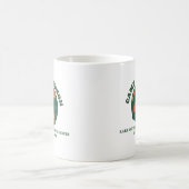 Custom Camp Lake Bachelorette Kaffeetasse (Mittel)