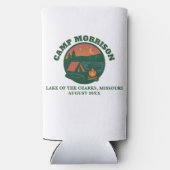 Custom Camp Lake Bachelorette Selters Dosenkühler (Rückseite)