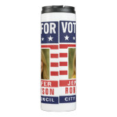 Custom Campaign Election Thermosbecher (Rückseite)