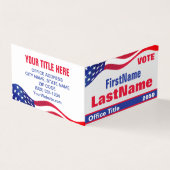 Custom Campaign Template Business Card Visitenkarten (Vorderseite)