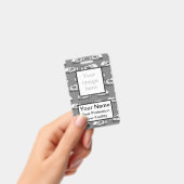 Custom Campers - Graues Abzeichen Ausweis (Handheld)