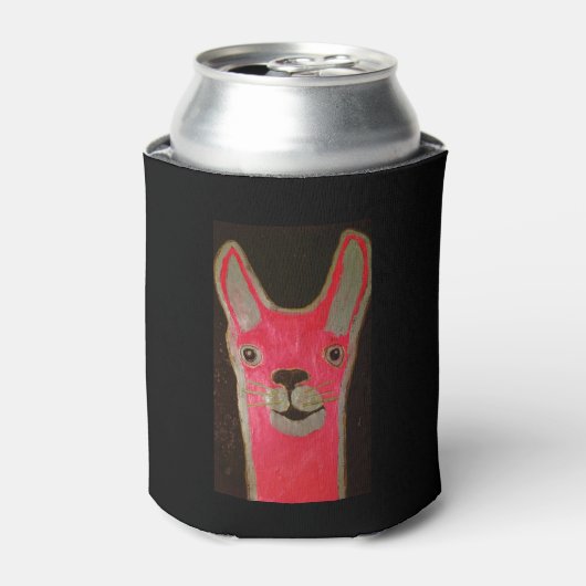 Custom Can Cooler mit Happy Llama Dosenkühler (Kanne Vorderseite)