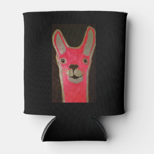 Custom Can Cooler mit Happy Llama Dosenkühler (Vorderseite)