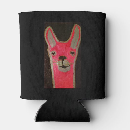 Custom Can Cooler mit Happy Llama Dosenkühler (Rückseite)