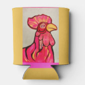 Custom Can Cooler mit Red Rooster Dosenkühler (Rückseite)