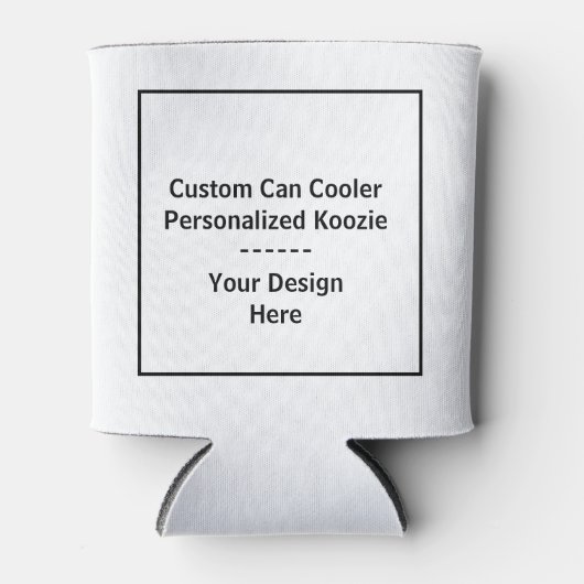 Custom Can Cooler – Personalized Koozie Dosenkühler (Vorderseite)