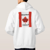 Custom Canada Athletic Heritage Wear Hoodie (Rückseite)