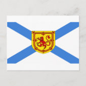 Custom Canada NOva Scotia Flag Postkarte (Vorderseite)