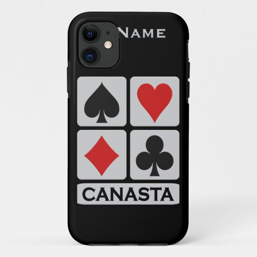 Custom Canasta Player iPhone 5 Case-Mate Hülle (Rückseite)