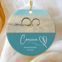Custom Cancun Destination Beach Wedding