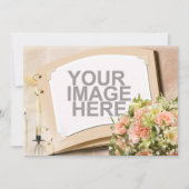 Custom Candle UAWG Elegant Einladung (Vorderseite)