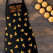 Custom Candy Corn Funny Halloween Schürze