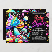 Custom Candyland Baby Dusche Einladung (Vorne/Hinten)