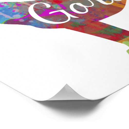 Custom Cane Corso Art Print Poster (Ecke)